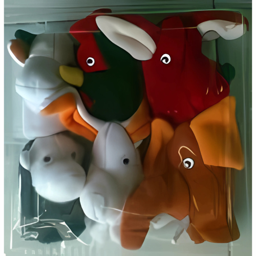 Boneka Jari Wol Hewan